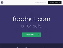 Tablet Screenshot of foodhut.com